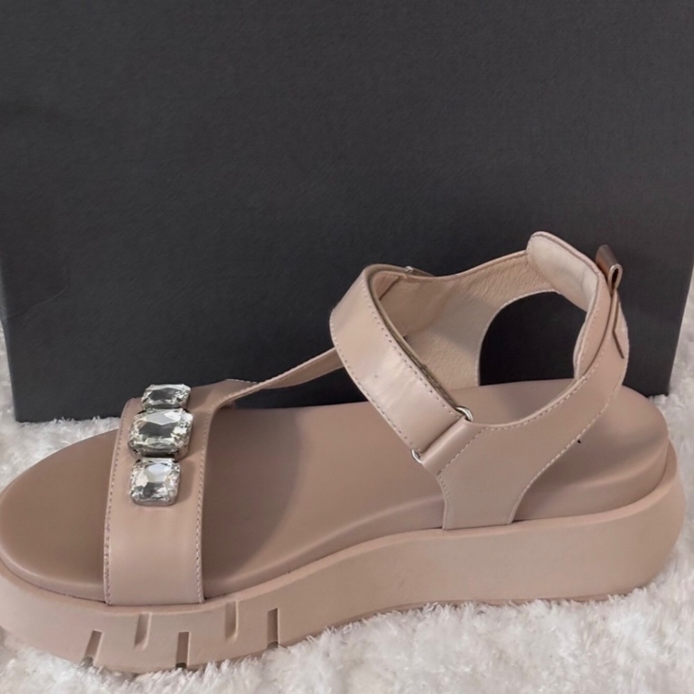 Nero Giardini Armenia Col.Cipria Sandals Blush Pink Sz 41